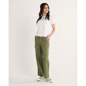 Pendleton Pants Womens Size 16 Petite Green High Waisted Straight Leg Utility